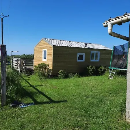 Logt Vue Mer Avec Trampoline Et Poney Le Long Du Gr Chalet Dieppe